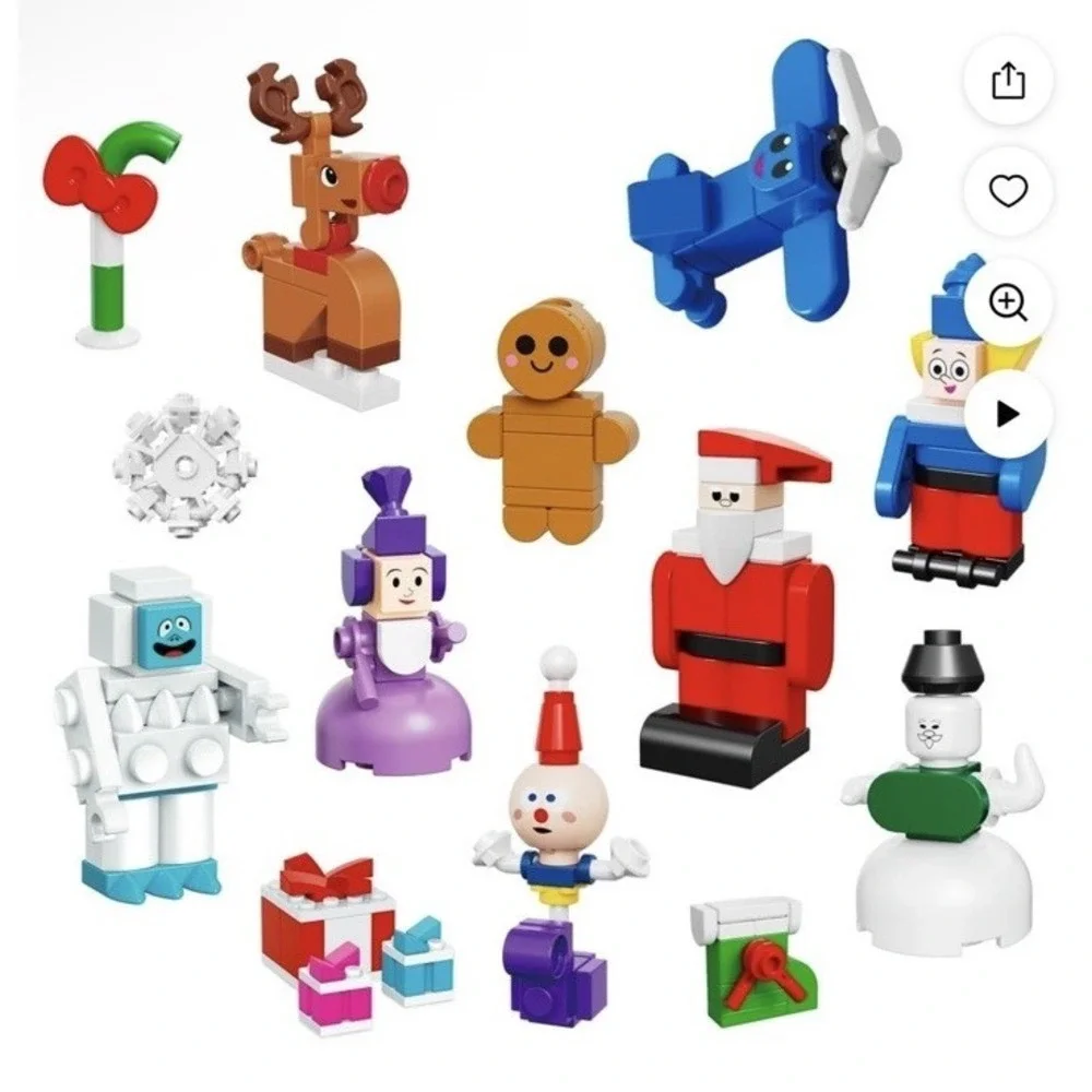 Brick Craft Rudolph The Red Nosed‎ Reindeer Advent Calendar